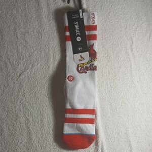 Stance St. Louis Cardinals Men's Socks S-M 6 -8.5 NWT